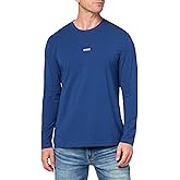 BOSS Mens Small Chest Logo Regular Fit Long Sleeve Cotton Shirt