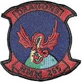 HMM-265 Dragons Patch- Sew On