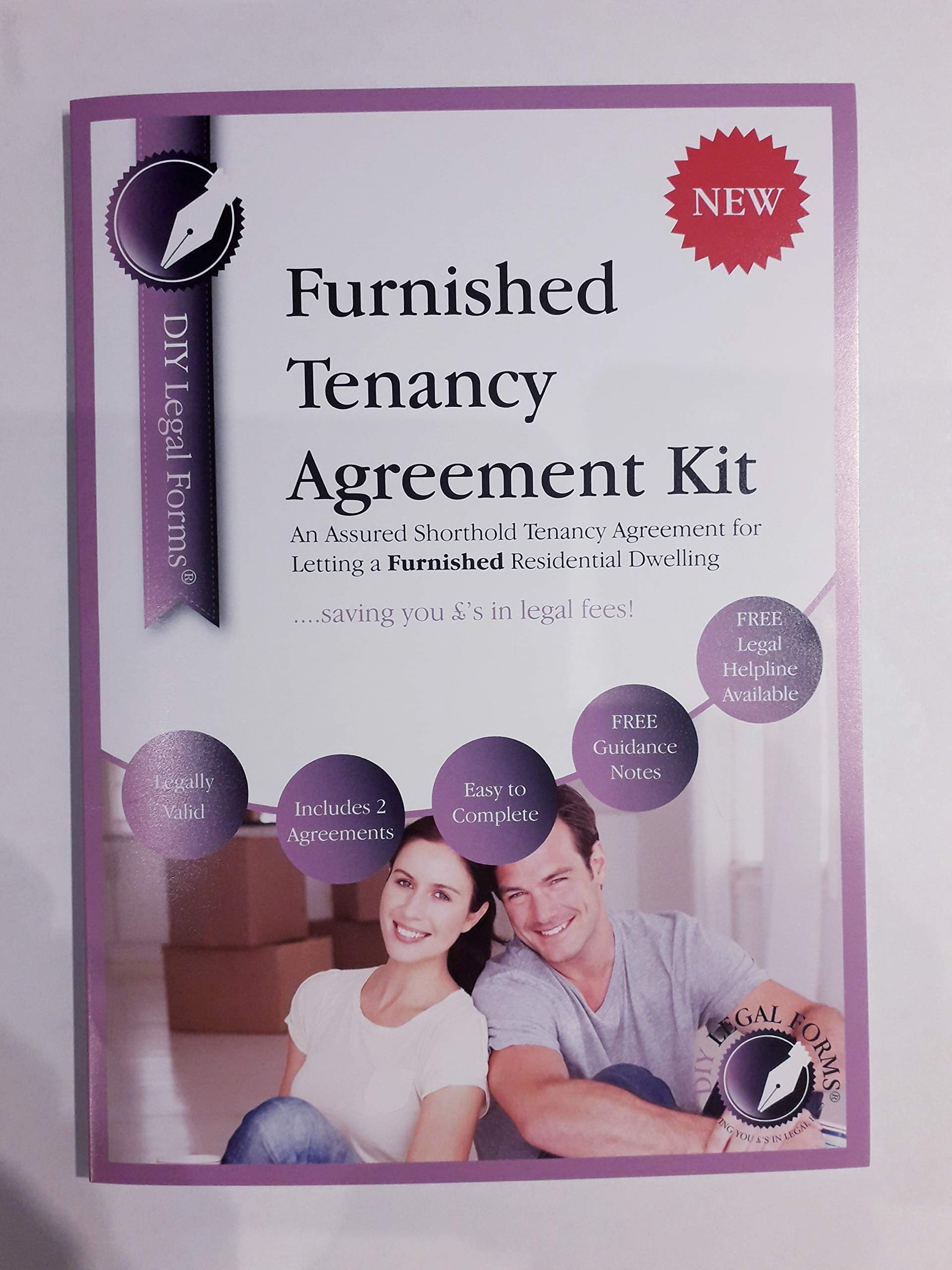 'TOP OF THE RANGE', TENANCY AGREEMENT KIT (Furnished), Latest Edition, INCLUDES TWO AGREEMENTS, brand new and sealed,