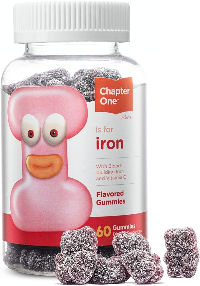 Chapter One Iron Gummies, Great Tasting Iron Gummy Vitamins