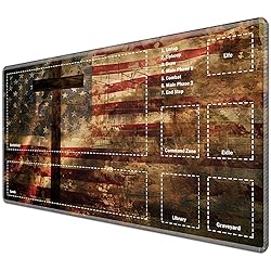 JANENFNA for TCG Playmat with Magic Zones 24 x 14