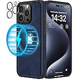 LOHASIC for iPhone 15 Pro Max Leather Case