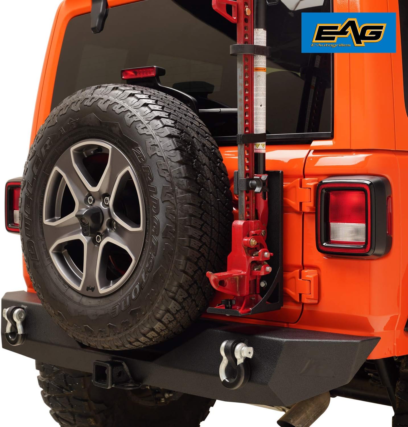 EAG Tailgate Jack Mount Bracket Compatible with 07-20 Wrangler JK JL: Automotive