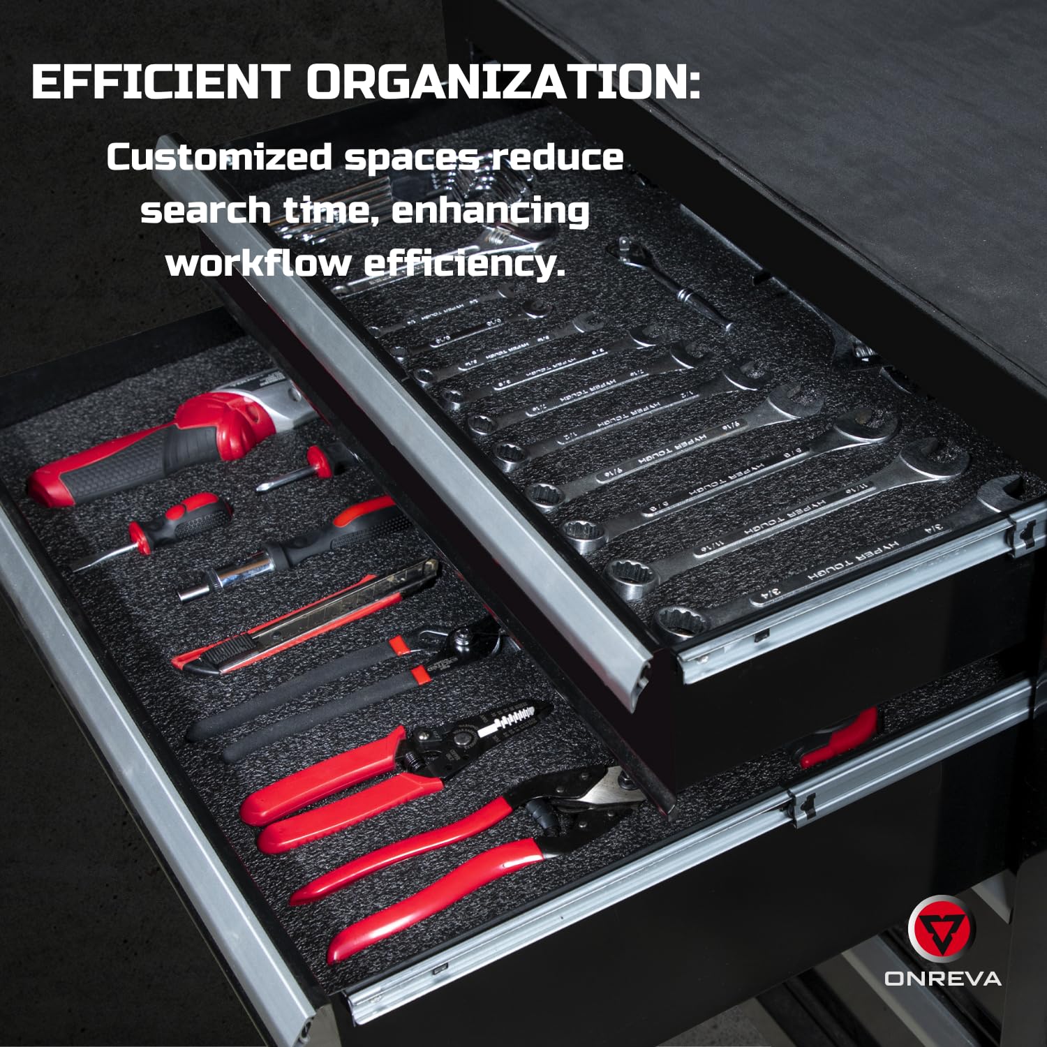 Mua ONREVA Tool Box Foam, 3Pack 22x18x2 inch, Foam Inserts for Cases ...
