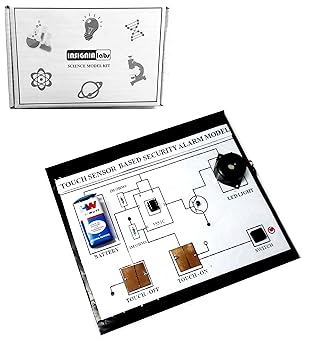 INSIGNIA LABS - Touch Sensor Based Alarm Control Science Model Kit | School Project Kit