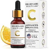 Billionaire Beauty Labs Vitamin C Serum for Face with Hyaluronic Acid, Vitamin E & Botanical Extracts – Advanced Facial Serum for Radiance, Hydration & Smoother Skin, 30ml