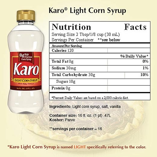 Karo Light Corn Syrup Karo Light Maissirup 473ml Amazon De Lebensmittel Getranke