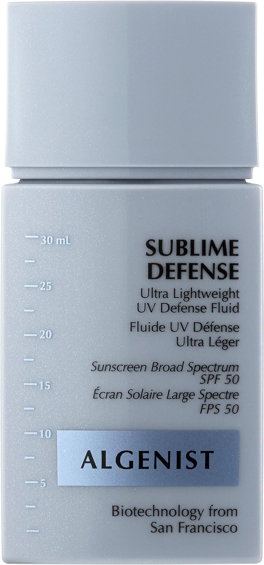 ALGENIST SUBLIME DEFENSE Ultra Lightweight UV Defense Fluid SPF 50 - 30ml/1oz. (BNIB)