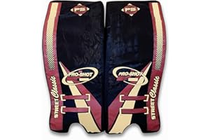 Linwood Hockey Goalie Pads Rust/Sand/Black OT Series 23 23"