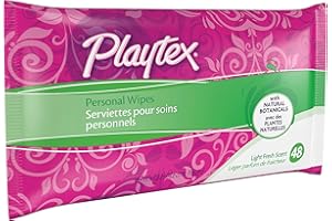 PLAYTEX BABY Playtex Personal Cleansing Cloths Refill Pack, Scent, 48- Package fresh 144 Count (Pack of 3)