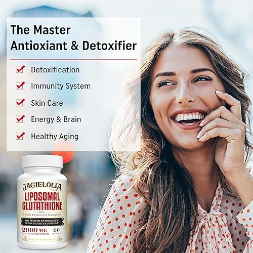 Liposomal Glutathione 2000 mg with L-Serine, L-Glycine & Sulforaphane –  Active L-Glutathione Unique Formulation to Enhance Absorption - Master  Antioxidant, Detoxifying & Immune | 60 Softgels in Kenya