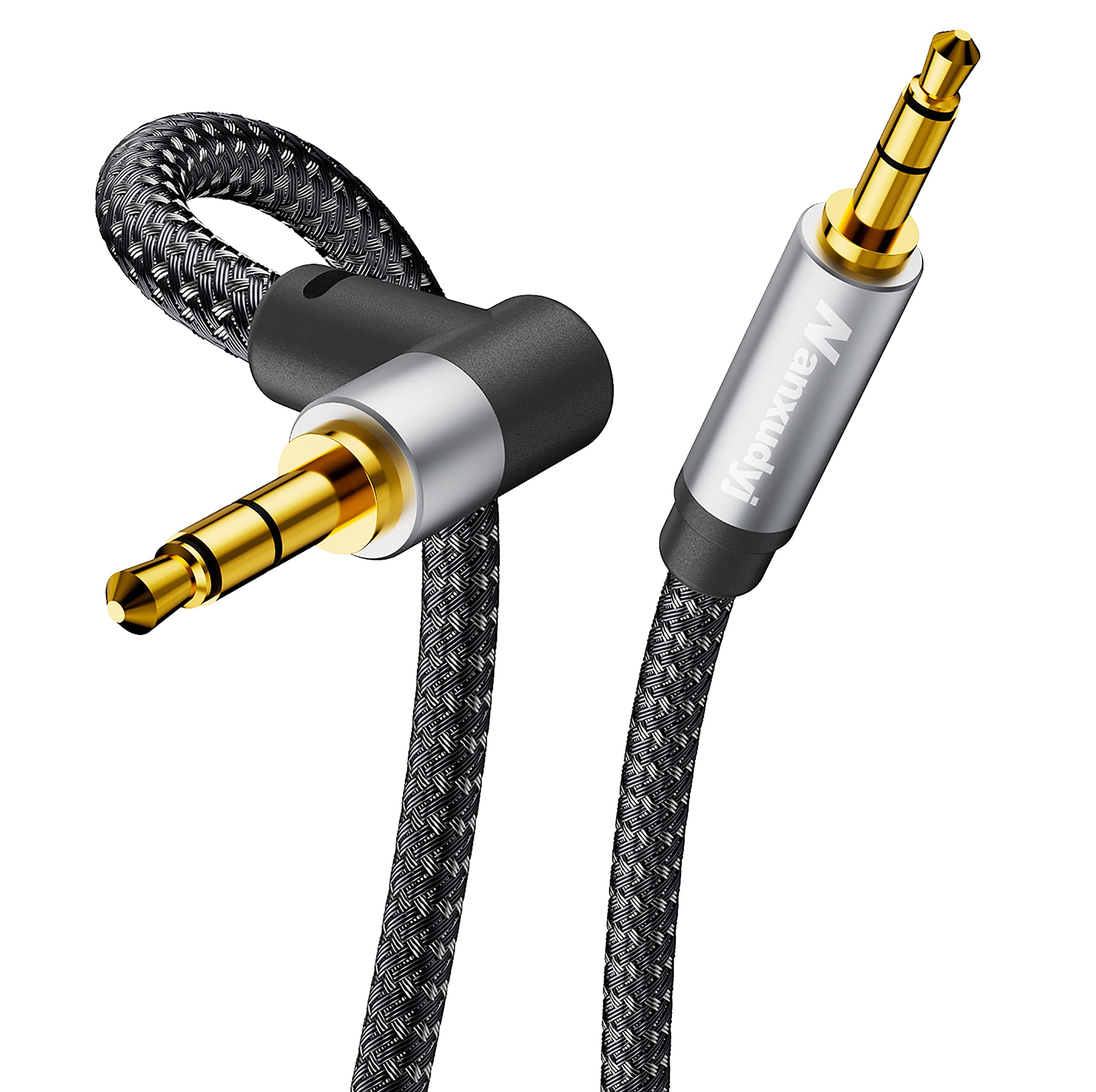Male To Female Audio Adapter 3.5mm Angle 90 Degree Right Angle Sterero Jack Plug Trs Stereo Jack Plug 3.5 Mm Adapter