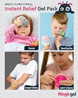 Magic Gel Kids Ice Pack 4 Monster Themed Reusable Adjustable Band view 5