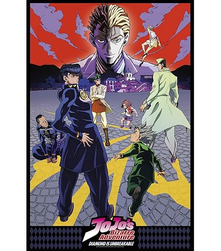 Close Up JoJo's Bizarre Adventure Poster Poster Group (24