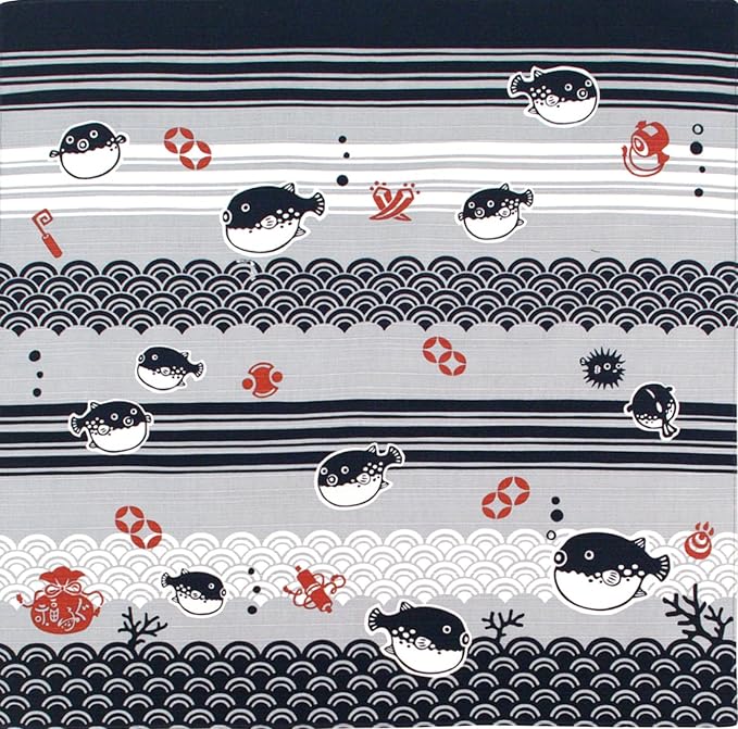 Japanisches Tuch Kenema Furoshiki 50x50cm Fukufugu