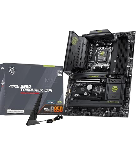 MSI B850 TOMAHAWK MAX WIFI 新品 MSI MAG B850 TOMAHAWK MAX WIFI Motherboard, ATX - Supports AMD