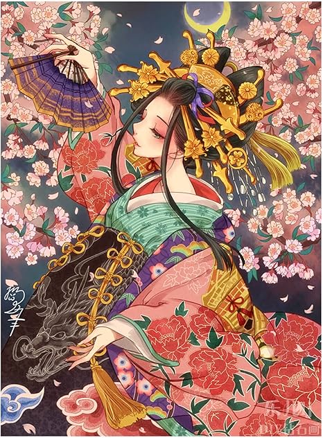 Amazon Co Jp Yamoxls ダイヤモンドアート キット ビーズ 絵画 5d モザイク Diy 手作り 手芸 可愛い ハンドメイド 刺繍 飾り 塗装ツール 全面貼り付けタイプ 人気 道具 簡単 暇つぶし 大人 学生 花魁 ホビー