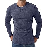 Sailwind Mens Thermal Underwear Long Sleeve Shirts Wool Base Layer Crewneck Top