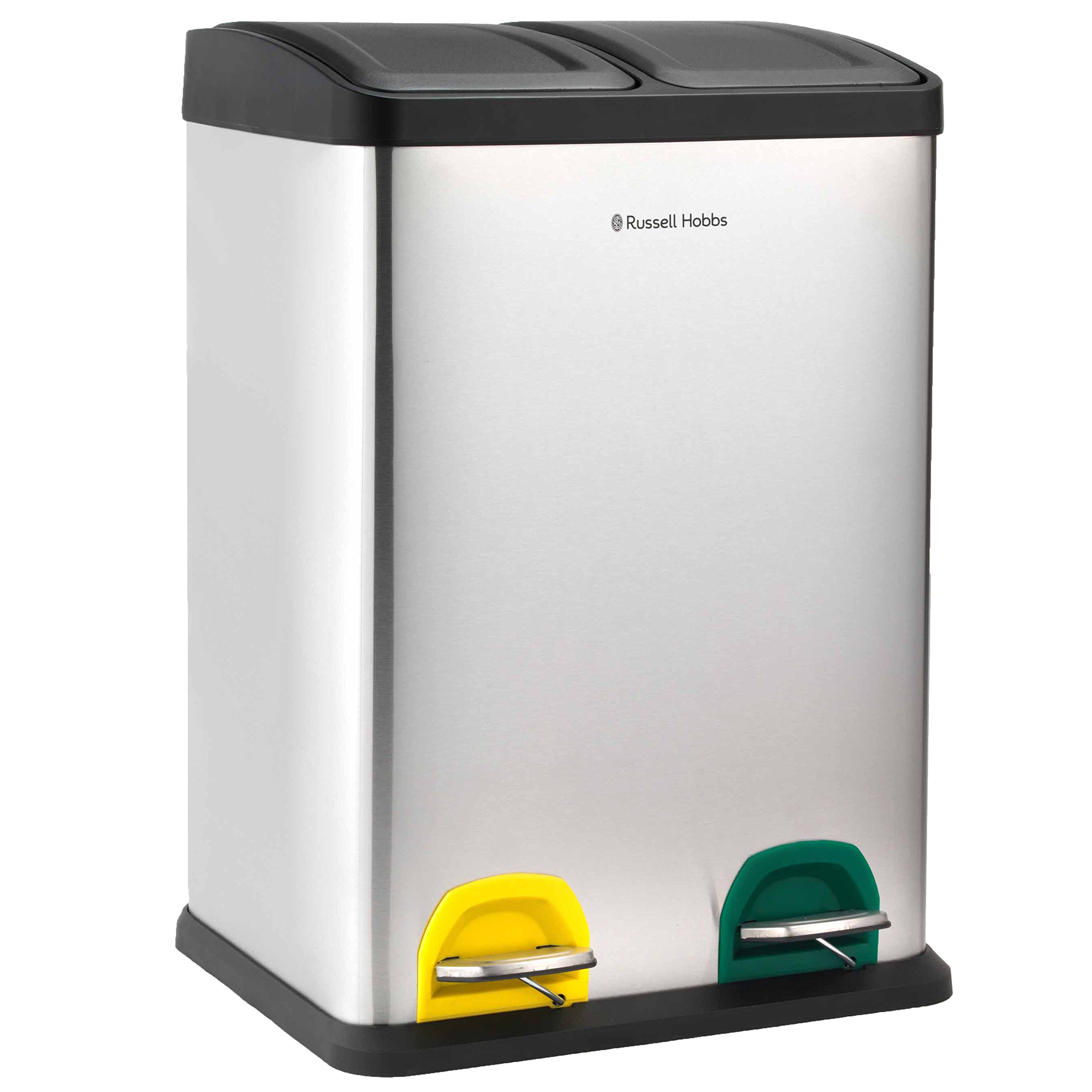 2 Sections 40 Litre Russell Hobbs RH00140 Kitchen Recycle Waste