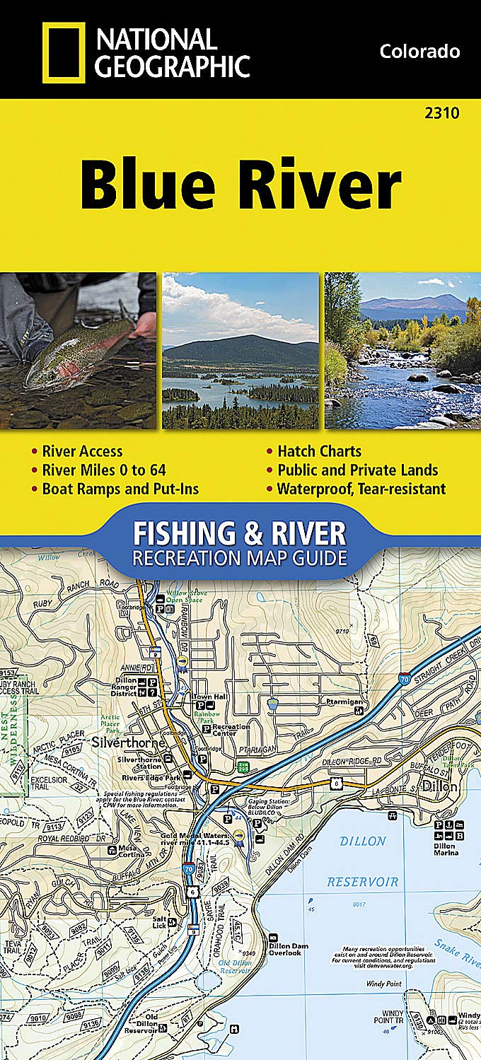 Blue River Fishing Map Amazon - Blue River (National Geographic Fishing & River Map Guide, 2310):  National Geographic Maps - Trails Illustrated: 9781566957663: Books