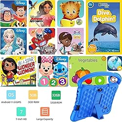 NORTH BISON Kids Tablet, 7 inch Android 11.0 Tablet