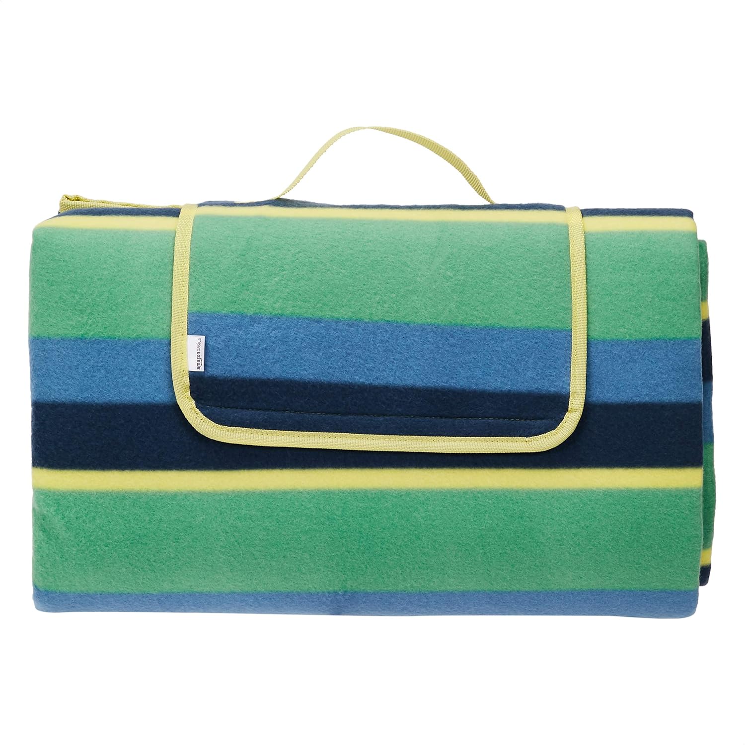 AmazonBasics Picnic Blanket with waterproof backing, 200 x 200 cm