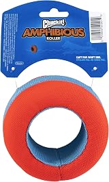 Chuckit Amphibious Mega Ball Roller Floats for Medium Large Dogs view 2