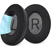GEVO Ear Pads Cushions Replacement for Bose QC35 ii QC35, Earpads for Bose QuietComfort 35ii 35 Headphones with Protein Leather Noise Isolation Memory Foam (Cooling Gel Black)