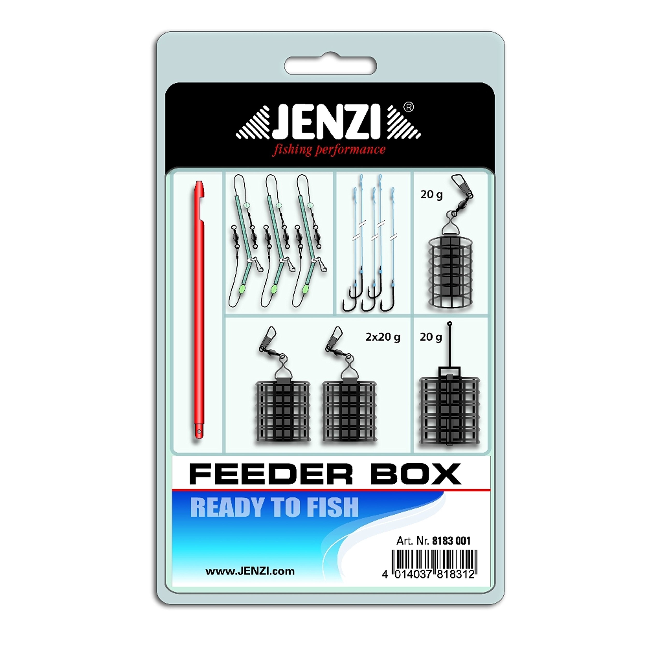 Jenzi Feeder Box ground fishing set