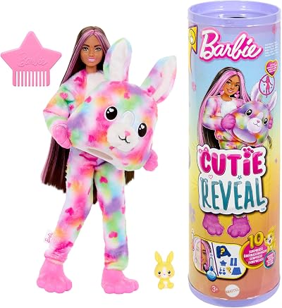 Barbie Cutie Reveal Color Dream Series Doll & 10 Surprises