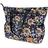 CLOUDMUSIC Shoulder Tote Bag For Nurses Teachers Work Gym Travel Beach Women With Large Capacity Waterproof