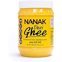 Nanak Desi Ghee, Clarified Butter, 28 oz., Keto & Paleo Friendly, High Smoke Point, Source of Vitamins A & D