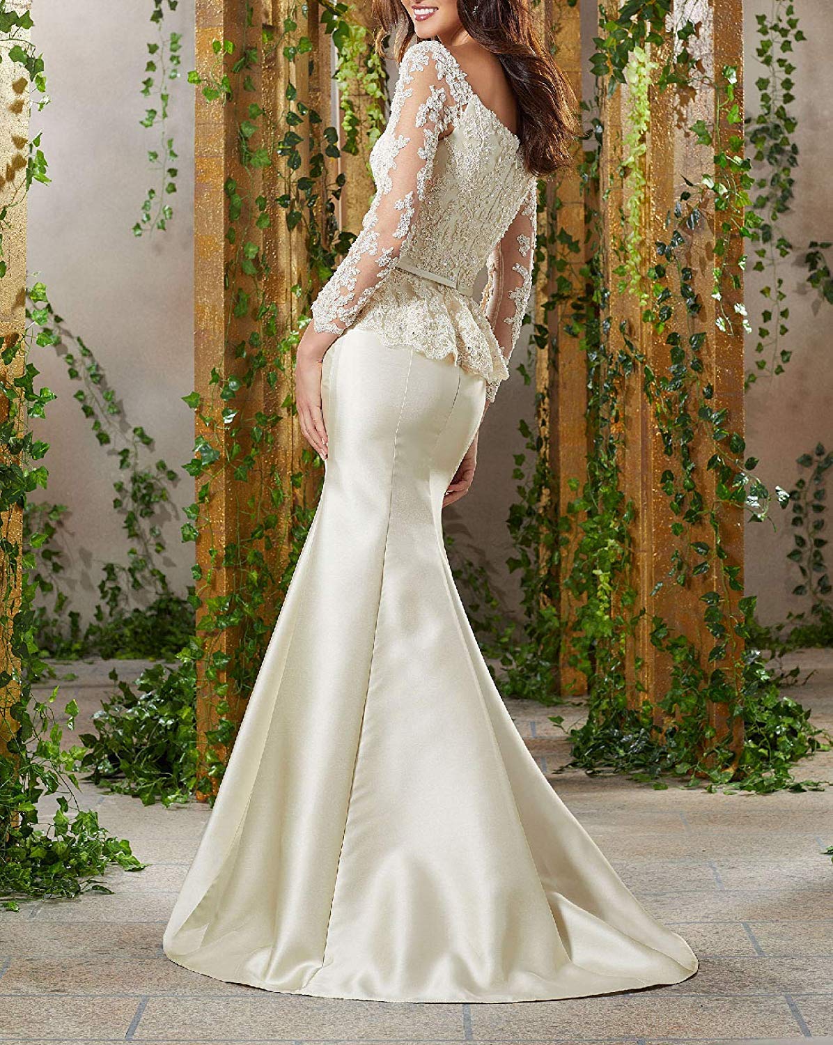 chocolate prom dress