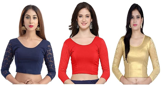 cotton bustier Saree Blouse
