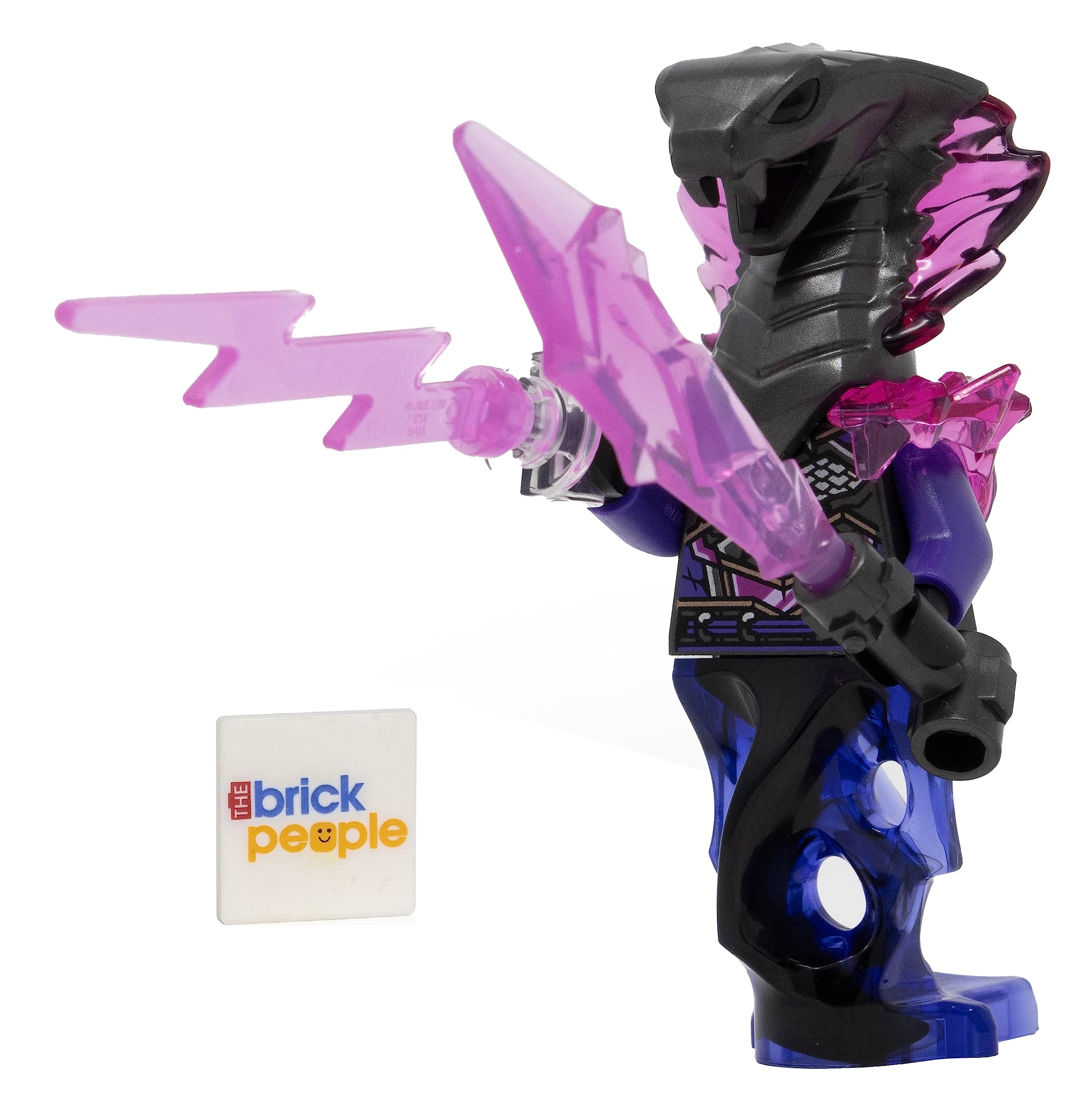 LEGO Ninjago Crystalized: General Aspheera Minifigure with Vengestone Sword and Lightning
