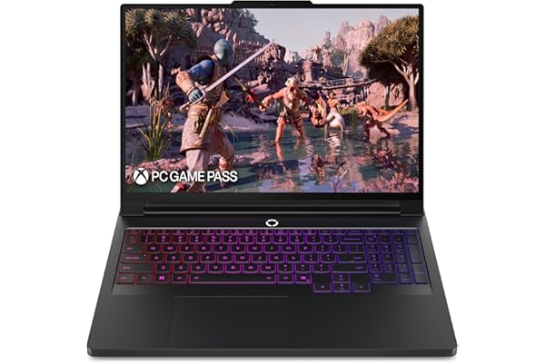 Lenovo Legion Pro 7i – AI-Powered Gaming Laptop – Intel® Core Ultra 7 255HX – 16" WQXGA PureSight OLED Display – 240Hz – NVIDIA® GeForce RTX™ 5070 Ti – 32GB Memory – 2TB Storage – PC GamePass