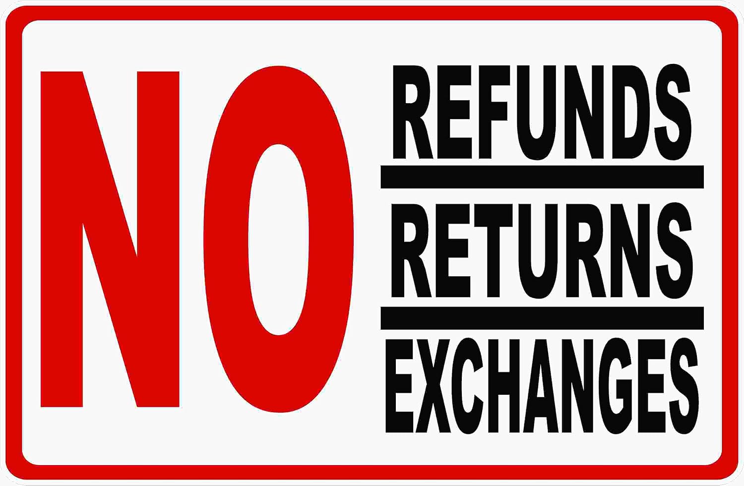 Refund. No refunds. Product exchange and refund. No refund alpha. No refund alpha.