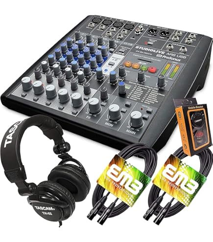 Amazon.com: PreSonus StudioLive AR8 USB 8-Channel hybrid 