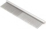 Mikki Doodles Stainless Steel Comb for Doodles Grooming Blue Grey view 2
