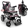 Electric Wheelchairs for Adults, 350 lbs Capacity, Up to 13 Miles Range, Lightweight Wheelchair for Seniors,Remote Controlled Wheel Chair, All Terrain, Airline and Cruise Approved, IQ-7000 by Majestic