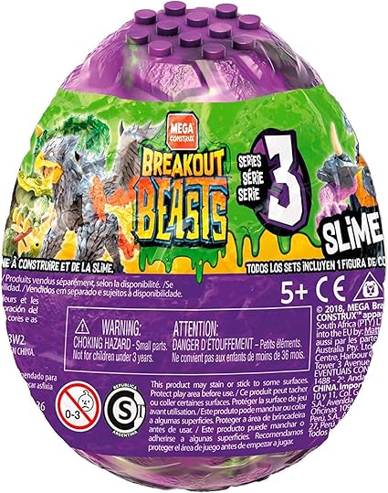 mega construx breakout beasts slime