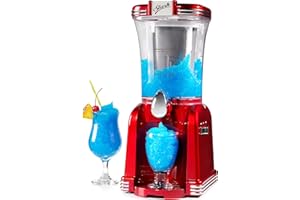 Nostalgia RSM650 Retro Vertical Slush Machine, Red