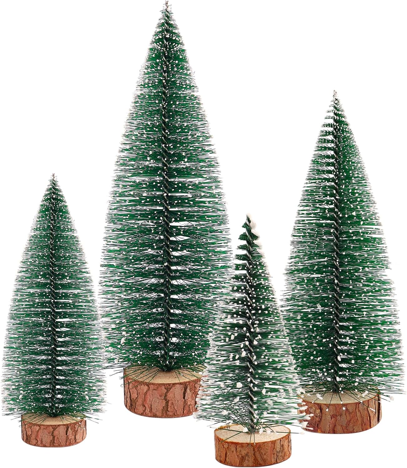 Trees - Christmas Decorations Indoor Home Decor, Artificial Mini Christmas Tree, Fake Xmas Trees for Kitchen Mantel Office Bedroom Window Table Top