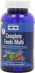 Trace Minerals Research Complete Foods Multi, 30 Day Supply, 240 Tablets