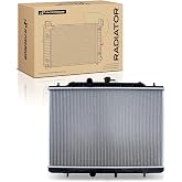 A-Premium Engine Coolant Radiator Assembly Compatible with Nissan | for Rogue 2008-2013, Rogue Select 2014-2015, X-Trail 2013, L4 2.5L