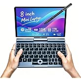 8" 2-in-1 Mini Laptop, Intel N95, 12GB RAM, 1TB SSD | Compact laptop with touchscreen, stylus support, HDMI, USB-C, Wi-Fi 6 and BT 5.2 for work, travel,study and entertainment