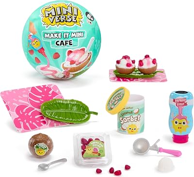 MGA's Miniverse Make It Mini Cafe Series 6 DIY Resin Mini Collectables