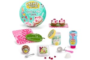 MGA's Miniverse Make It Mini Cafe Series 6, Mini Collectibles - Mystery Blind Packaging, DIY, Resin Play, Replica Food, NOT E