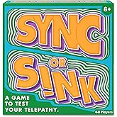 Sync or Sink - Hilarious Family Card Game for Kids, Teens & Adults, Fast-Paced Mind-Matching Partner Challenge, Fun Party & Game Night Favorite, Gifts for Ages 8, 9, 10 and Up, 4-8 Players
