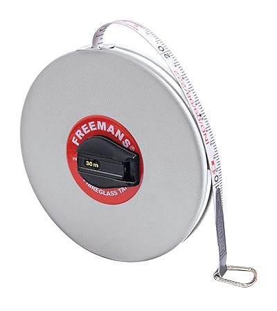 Freemans FN30-Fibre Glass Leatherette 13mmX30m Measure Rule